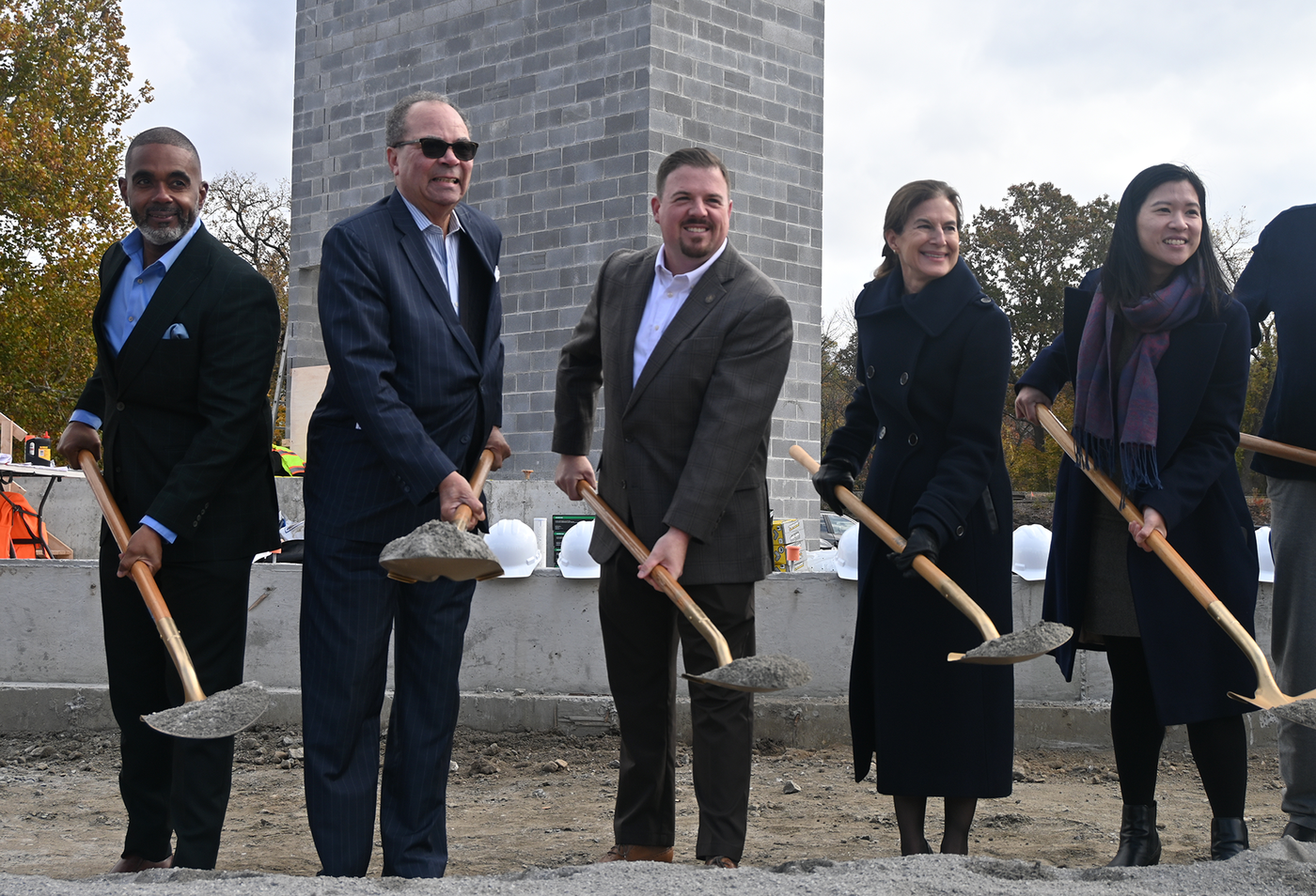 Rep. Bronko Joins Naugatuck Delegation in Breaking Ground on New Downtown Development
